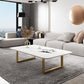 Glam Frame Coffee Table Rectangle Slate Top Coffee Cocktail Table Clearhalo 'Coffee & Accent Tables' 'Coffee Tables' 'coffee_tables' 'furn' 'furn_coffee_tables' 'Furniture' 'Living Room Furniture' 1200x1200_7f7c7d5a-4751-405a-8edf-a9e3fd54510d