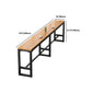 Industrial Table and Stool Set 1/4/7 Pcs Solid Wood Bar Table with Iron Base Stools Clearhalo 'Bar Furniture' 'furn' 'furn_home_bar_bar_sets' 'Furniture' 'Home Bars & Bar Sets' 'home_bar_bar_sets' 'Kitchen & Dining Furniture' 1200x1200_7f7d08bf-b4b0-4417-8315-1a8a7091f6bf