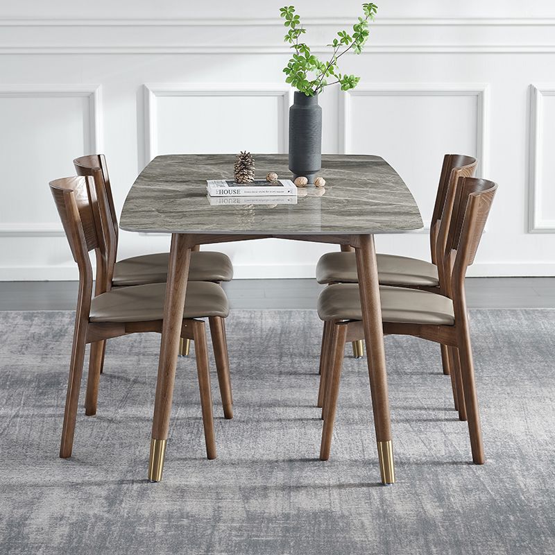 Scandinavian Style Dining Side Chairs Wood Open Back Dining Armless Chairs (Set of 2) Clearhalo ' kitchen&dining_furn' 'Dining Chairs' 'Dining Tables & Seating' 'dining_chair' 'furn' 'furn_dining_chair' 'Furniture' 'furniture_dining_chair' 'Kitchen & Dining Furniture' 'kitchen' 1200x1200_7f7f367b-2fc8-4102-b720-b3d8122d6634