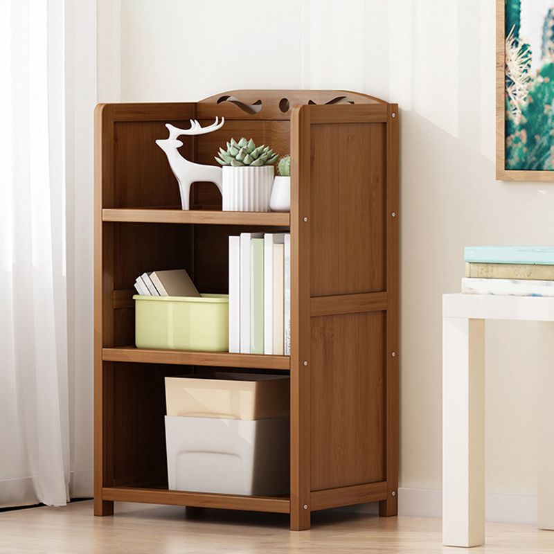 Vertical Contemporary Bamboo Bookcase Open Back Bookshelf for Office Clearhalo 'Bookcases' 'furn' 'furn_bookcases' 'Furniture' 'Office Furniture' 1200x1200_7f80ae37-0fa3-4b15-8228-1b01f89b3be5