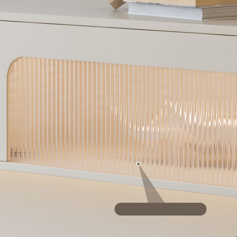 Contemporary TV Console White Floating Faux Wood Media Console with Drawers Clearhalo 'furn' 'furn_tv_stands_entertainment_centers' 'Furniture' 'Living Room Furniture' 'TV Stands & Entertainment Centers' 'TV Stands & Media Storage Furniture' 'tv_stands_entertainment_centers' 1200x1200_7f80ef17-982d-419c-8055-6c92fd507c70