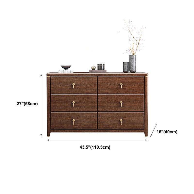 15,6-inch Amerikaans traditionele dressoir vaste houten opbergkast dressoir