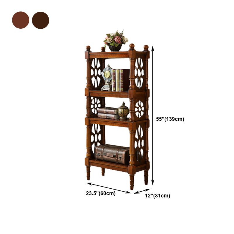 Rectangle Solid Wood Storage Bookshelf Nordic Study Room Bookcase Clearhalo 'Bookcases' 'furn' 'furn_bookcases' 'Furniture' 'Office Furniture' 1200x1200_7f89e2c5-515b-4c00-aad4-234dfeea0c8e
