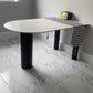 Irregular Shape White Table for Restaurant Sintered Stone Island Table with 3 Legs Clearhalo ' dining_table' 'Dining Tables & Seating' 'Dining Tables' 'furn' 'furn_dining_table' 'Furniture' 'furniture_dining_table' 'Kitchen & Dining Furniture' 'kitchen&dining_furn' 'kitchen' 'kitchen_dining_table' 1200x1200_7f8a7d72-4909-4f80-acee-ebd2de7ce7d6