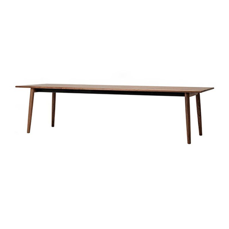 Contemporary Solid Wood Brown Table Rectangle Standard Dining Table for Kitchen Clearhalo ' dining_table' 'Dining Tables & Seating' 'Dining Tables' 'furn' 'furn_dining_table' 'Furniture' 'furniture_dining_table' 'Kitchen & Dining Furniture' 'kitchen&dining_furn' 'kitchen' 'kitchen_dining_table' 1200x1200_7f8b58f1-b6d7-4741-8855-bb225146b8e6