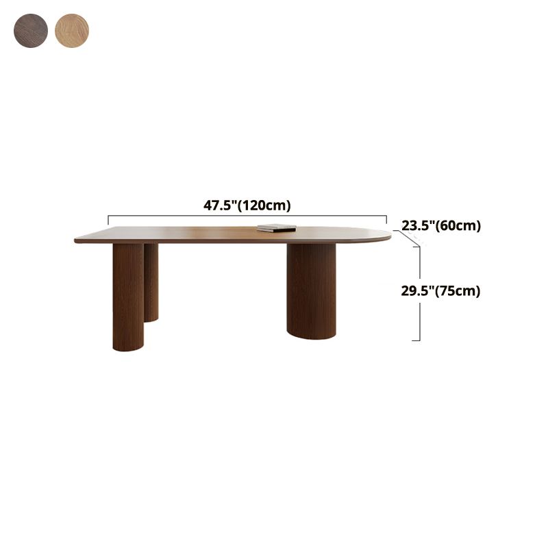 Island Platform Dining Table Contemporary Solid Wood Dining Table Clearhalo ' dining_table' 'Dining Tables & Seating' 'Dining Tables' 'furn' 'furn_dining_table' 'Furniture' 'furniture_dining_table' 'Kitchen & Dining Furniture' 'kitchen&dining_furn' 'kitchen' 'kitchen_dining_table' 1200x1200_7f93daa0-9ad7-43ec-b172-38803db24ae9