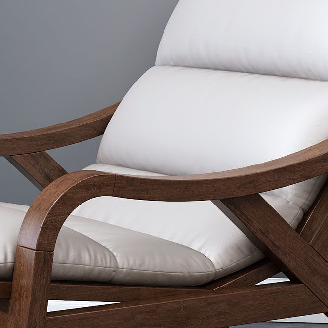 Chaise à bascule moderne du milieu du siècle