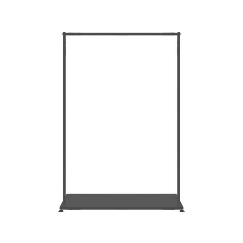 Approfilo in metallo nero stile moderno in stile pavimento per casa semplice appendiabiti