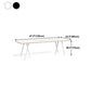 Table à manger industrielle avec table à manger rectangulaire en pin noir pour cuisine