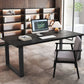 Industrial Solid Wood Writing Desk Rechthoekige Sled Office Desk