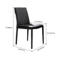 Modern Style Side Chair Home Solid Back Metal Upholstered Dining Room Chair (Set of 2) Clearhalo ' kitchen&dining_furn' 'Dining Chairs' 'Dining Tables & Seating' 'dining_chair' 'furn' 'furn_dining_chair' 'Furniture' 'furniture_dining_chair' 'Kitchen & Dining Furniture' 'kitchen' 1200x1200_7f9fa9b2-ac67-4917-ba8c-fc5accc43349