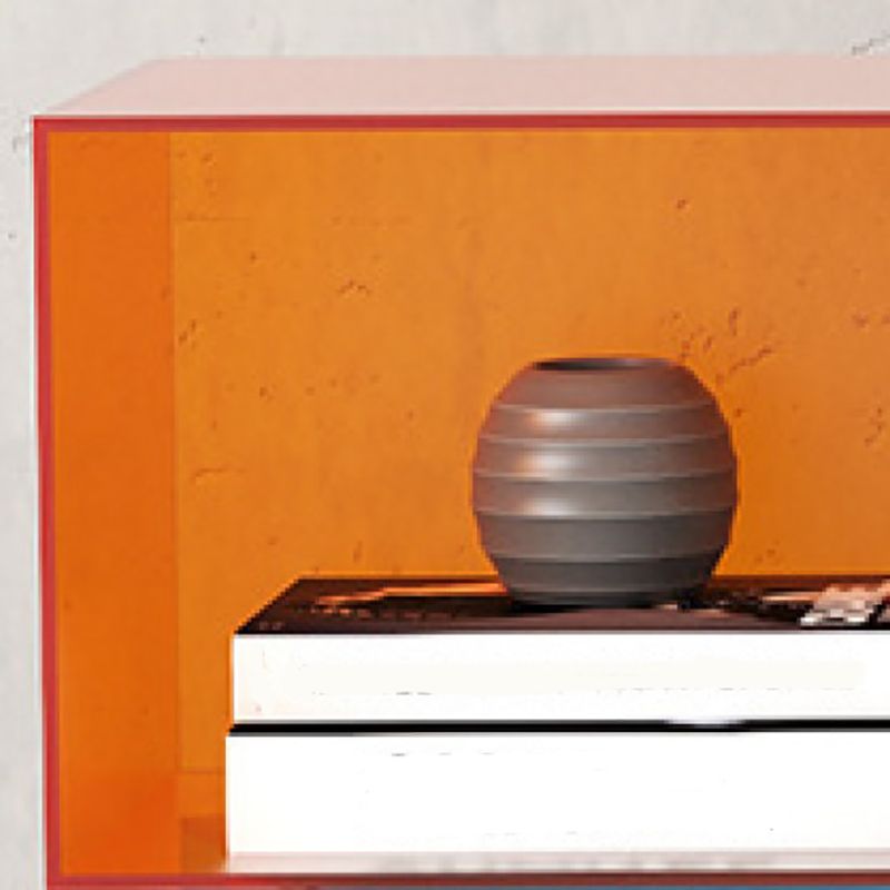 Style moderne à l'arrière fermé bibliothèque en acrylique pour salle d'étude