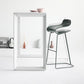 Contemporary Footrest Low Back Barstool Plastic Matte Finish Coffee Shop Stool Clearhalo 'Bar Furniture' 'Bar Stools' 'bar_stools' 'furn' 'furn_bar_stools' 'Furniture' 'furniture_bar_stools' 'Kitchen & Dining Furniture' 1200x1200_7fa133e9-ce91-47f9-b0de-6e31dd652cc4