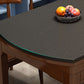 Simplicity Style Dining Site Table Round Stone Furniture with Drop-Leaf Clearhalo 'Dining Tables & Seating' 'Dining Tables' 'dining_table' 'furn' 'furn_dining_table' 'Furniture' 'Kitchen & Dining Furniture' 1200x1200_7fa20c12-af9c-4c1c-a2a3-de711b95e37c