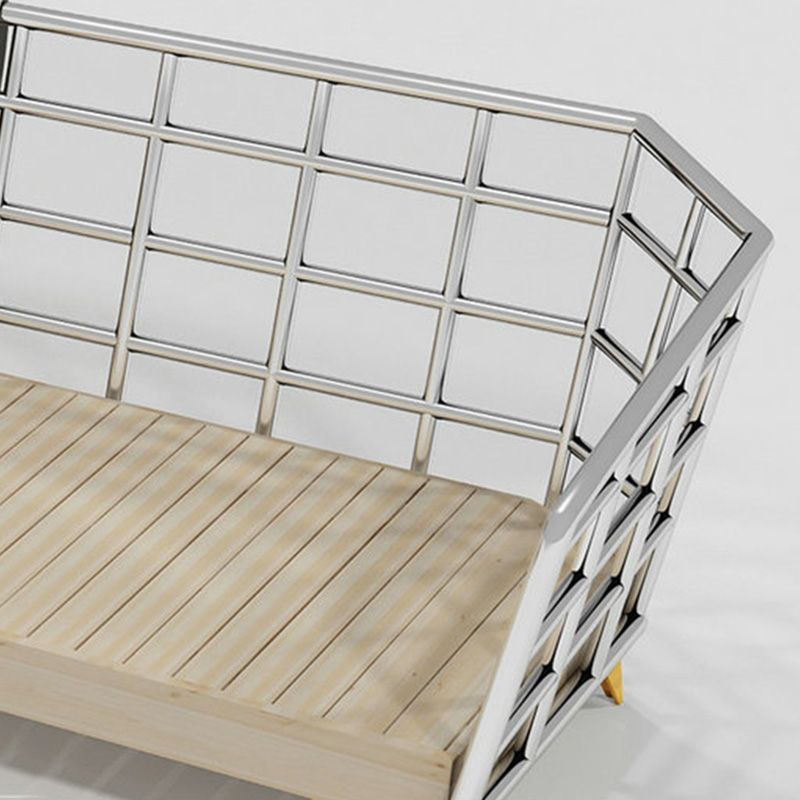 Divano e chaise in tessuto in stile moderno 141,73 "W quadrato sezionale