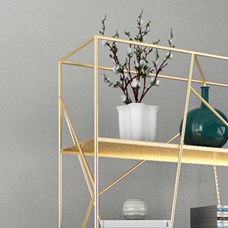 Libreria etagere industriale Metal 4 mensole aperte libreria
