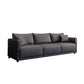 Faux Leather Sofa 29.52" D x 29.52" H Square Arm Sofa for Living Room Clearhalo 'furn' 'furn_sofas' 'Furniture' 'furniture_sofas' 'Living Room Furniture' 'Sofa' 'sofas' 1200x1200_7fa92864-2639-44f1-a0c1-8f9a4a8c7d03