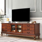 Traditional TV Stand Console Wooden TV Media Console for Living Room Clearhalo 'furn' 'furn_tv_stands_entertainment_centers' 'Furniture' 'Living Room Furniture' 'TV Stands & Entertainment Centers' 'TV Stands & Media Storage Furniture' 'tv_stands_entertainment_centers' 1200x1200_7faa2848-c7c3-4a78-b059-390e7118b25e