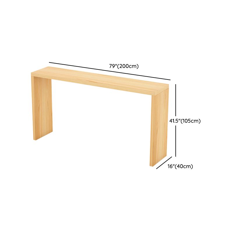 1/5/9 stuks eigentijdse rechthoek vaste houten pubtafel met hoge ontlasting
