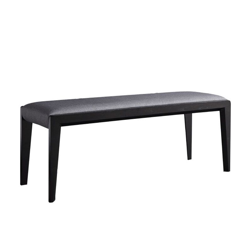 15.6-inch W Mid-Century Modern Seating Bench Cushioned Solid Wood Bench Clearhalo 'Benches' 'Chairs & Seating' 'furn' 'furn_benches' 'Furniture' 'Living Room Furniture' 1200x1200_7fac3a64-3140-411d-9bab-bdcb534f814d