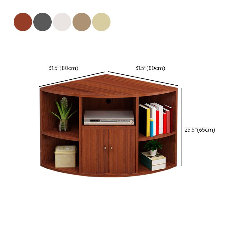 Modern Wood TV Console Corner Unit TV Media Stand for Living Room Clearhalo 'furn' 'furn_tv_stands_entertainment_centers' 'Furniture' 'Living Room Furniture' 'TV Stands & Entertainment Centers' 'TV Stands & Media Storage Furniture' 'tv_stands_entertainment_centers' 1200x1200_7fae1562-e035-48ed-bc07-27a5e5792ad5