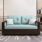 Contemporary Tufted Fabric Sofa Bed with Square Arms in Blue Clearhalo 'furn' 'furn_sofas' 'Furniture' 'Living Room Furniture' 'Sofa' 'sofas' 1200x1200_7fae7b89-28c3-4785-a87d-dfa1e11e96cd