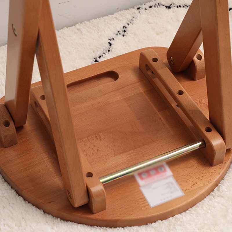 Nordic Style Armless Wood 25-inch Barstools Folding Counter Stools, 1 Piece Clearhalo 'Bar Furniture' 'Bar Stools' 'bar_stools' 'furn' 'furn_bar_stools' 'furniture_bar_stools' 'Kitchen & Dining Furniture' 'kitchen&dining_furn' 'kitchen' 'kitchen_furn' Furniture' 1200x1200_7fb0de81-0d72-44c3-bf25-4c64e755678a
