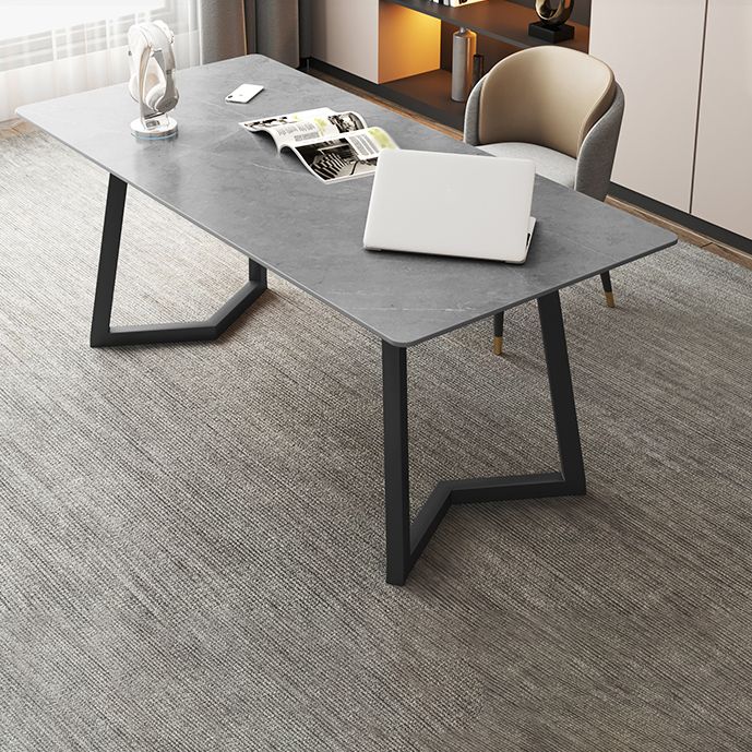 Stone 29.53 "Tall Gaming Desk rechthoekige computerbureau met Parsons Base