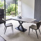 Contemporary Rectangle Dining Room Table Sintered Stone Table with Black Pedestal Base Clearhalo ' dining_table' 'Dining Tables & Seating' 'Dining Tables' 'furn' 'furn_dining_table' 'Furniture' 'furniture_dining_table' 'Kitchen & Dining Furniture' 'kitchen&dining_furn' 'kitchen' 'kitchen_dining_table' 1200x1200_7fb5c357-dc7e-4a7a-b3ea-2e020bd4a06c