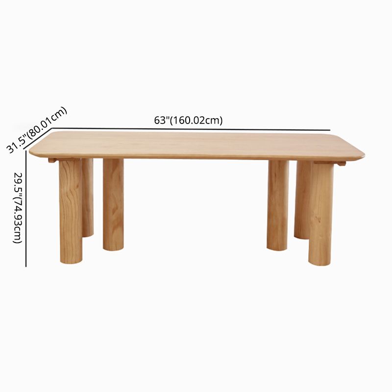 Contemporary Wooden Dining¬†Room¬†Set Rectangle Formal Dining Table Furniture Clearhalo 'Dining Room Sets' 'Dining Tables & Seating' 'dining_room_set' 'furn' 'furn_dining_room_set' 'Furniture' 'furniture_dining_room_set' 'Kitchen & Dining Furniture' 'kitchen&dining_furn' 'kitchen' 1200x1200_7fb6bea6-6b81-4736-8962-df8d2ea3515a