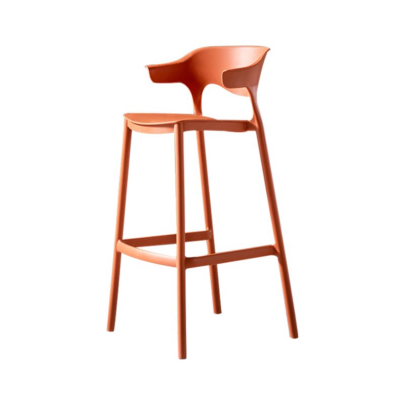 30 inch Plastic Scandinavian Armless Stool Low Back Bar Stool for Kitchen Clearhalo 'Bar Furniture' 'Bar Stools' 'bar_stools' 'furn' 'furn_bar_stools' 'furniture_bar_stools' 'Kitchen & Dining Furniture' 'kitchen&dining_furn' 'kitchen' 'kitchen_furn' Furniture' 1200x1200_7fbab99c-d666-4aec-b0cc-12ec7e629b1c
