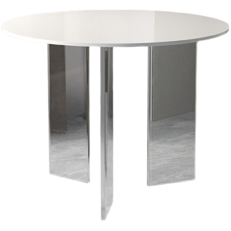 Modern 1/3 Pieces Dining Set Round Stone Dining Table for Dining Room Clearhalo 'Dining Room Sets' 'Dining Tables & Seating' 'dining_room_set' 'furn' 'furn_dining_room_set' 'Furniture' 'furniture_dining_room_set' 'Kitchen & Dining Furniture' 1200x1200_7fbac9cb-b0a5-417b-80c1-b384d79c622e
