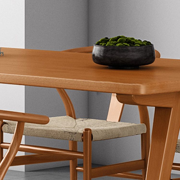 1/2/5/6 Pcs Pine Wood Modern Dining Room Set with Rectangle Table Dinette Set Clearhalo 'Dining Room Sets' 'Dining Tables & Seating' 'dining_room_set' 'furn' 'furn_dining_room_set' 'Furniture' 'furniture_dining_room_set' 'Kitchen & Dining Furniture' 'kitchen&dining_furn' 'kitchen' 1200x1200_7fbe84ee-a883-496f-ae3c-259116100356