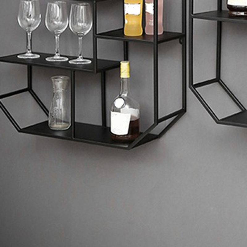 7.1" Wide Shelf Bookcase 5 Levels Metal Book Shelf Wall Mounted Clearhalo 'Bookcases' 'furn' 'furn_bookcases' 'Furniture' 'Office Furniture' 1200x1200_7fc25e75-22cf-4424-b0d2-d96cec17f519