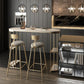 Oval Sintered Stone Bar Table Metal Base Dining Table with Storage Shelves Clearhalo 'Bar Furniture' 'Bar Tables' 'bar_tables' 'furn' 'furn_bar_tables' 'Furniture' 'Kitchen & Dining Furniture' 1200x1200_7fc6f40d-0b11-4c57-a50b-5d3bdbdbf2dd