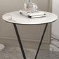 19"W Contemporary Corner Table Metal Round Accent Side Table Clearhalo 'Coffee & Accent Tables' 'End & Side Tables' 'end_side_tables' 'furn' 'furn_end_side_tables' 'Furniture' 'Living Room Furniture' 1200x1200_7fc9e0de-25d7-4a0f-a3de-f6086248b5b3