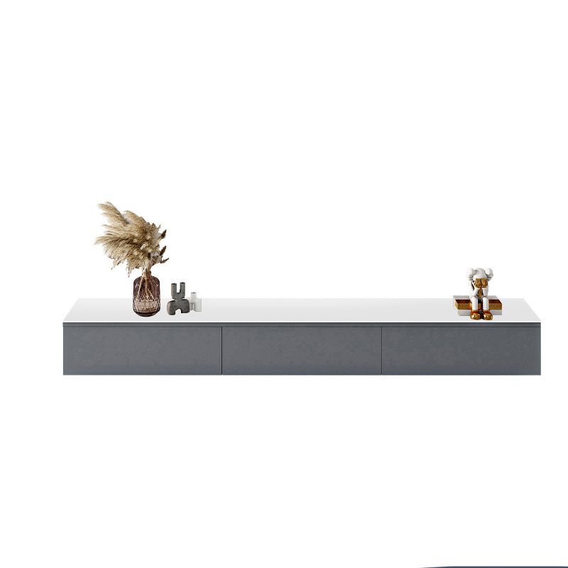 Stone TV Stand Console Wall Mounted Media Console with Drawers Clearhalo 'furn' 'furn_tv_stands_entertainment_centers' 'Furniture' 'Living Room Furniture' 'TV Stands & Entertainment Centers' 'TV Stands & Media Storage Furniture' 'tv_stands_entertainment_centers' 1200x1200_7fcd9e5a-0a8b-4c7c-a9de-960596495fe0