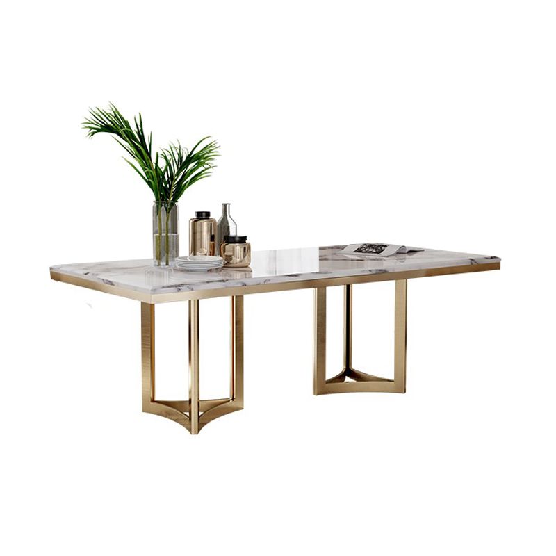 Modern 1/2/5/7 Pieces Dining Set Marble Rectangle Dining Furniture Set /Separate Items Clearhalo 'Dining Room Sets' 'Dining Tables & Seating' 'dining_room_set' 'furn' 'furn_dining_room_set' 'Furniture' 'furniture_dining_room_set' 'Kitchen & Dining Furniture' 'kitchen&dining_furn' 'kitchen' 1200x1200_7fcfac3f-3042-4206-a70b-343eea61c424
