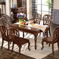 Traditional Style Solid Wood Dining Set with Rectangle Shape Table Table and 4 Legs Base Clearhalo 'Dining Room Sets' 'Dining Tables & Seating' 'dining_room_set' 'furn' 'furn_dining_room_set' 'Furniture' 'furniture_dining_room_set' 'Kitchen & Dining Furniture' 'kitchen&dining_furn' 'kitchen' 1200x1200_7fd26cd1-f89a-489d-a169-db107669b2ad