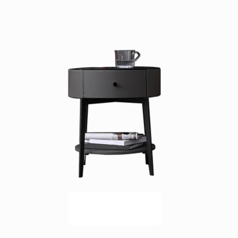 Modernes 22-Zoll-Tisch-Tisch-Stein-Top 1-Drawer-Regal mit 22 Zoll