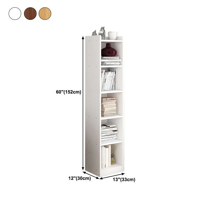 Closed Wooden Bookshelf Modern Home Living Room Corner Bookcase Clearhalo 'Bookcases' 'furn' 'furn_bookcases' 'Furniture' 'Office Furniture' 1200x1200_7fda6089-6600-4c14-b41a-600ded7e1e7a