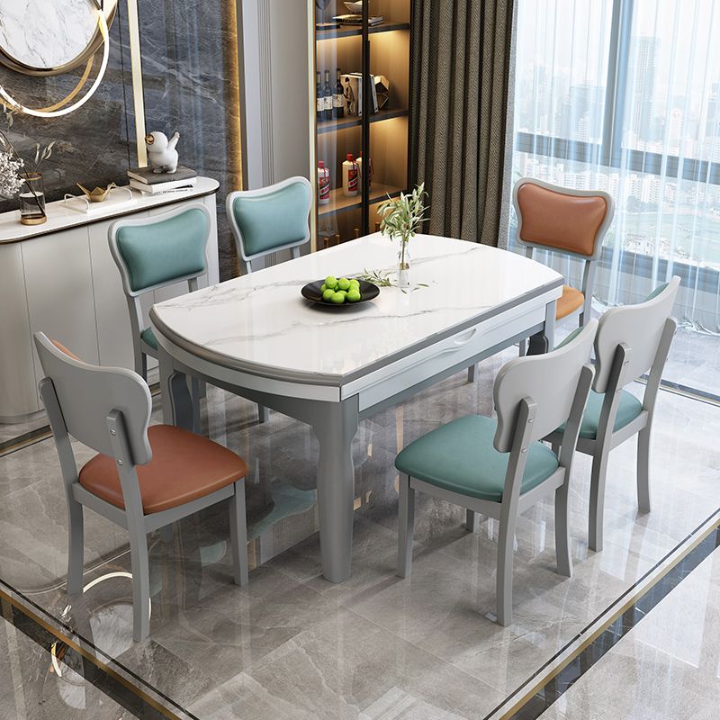 Home Scandinavian Side Chair Wood Upholstered Open Back Dining Room Chair (Set of 2) Clearhalo ' kitchen&dining_furn' 'Dining Chairs' 'Dining Tables & Seating' 'dining_chair' 'furn' 'furn_dining_chair' 'Furniture' 'furniture_dining_chair' 'Kitchen & Dining Furniture' 'kitchen' 1200x1200_7fdde195-468a-4644-b461-5c45f3ed22fa