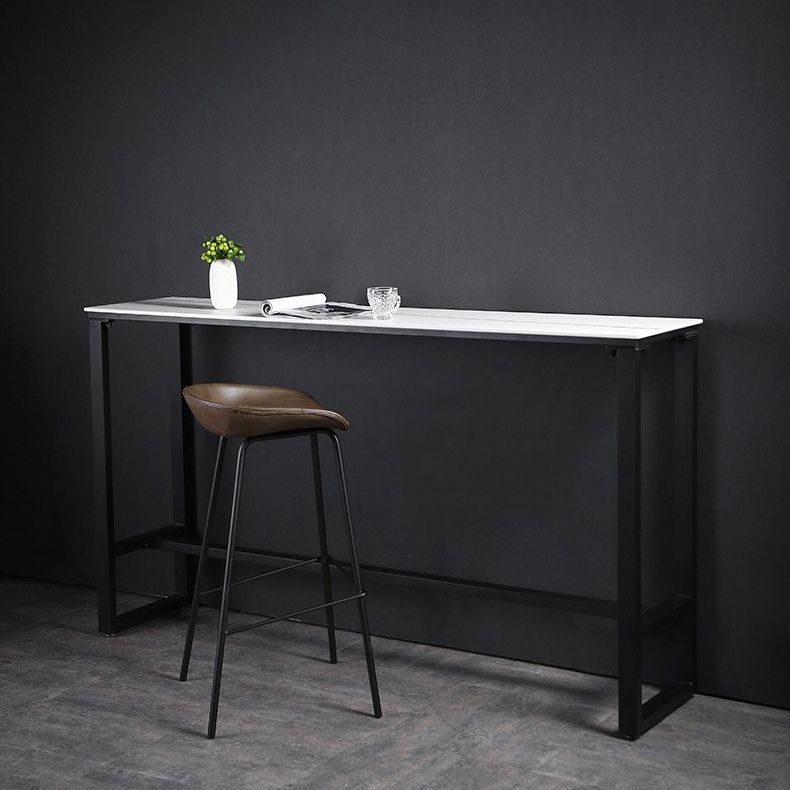 Set di banconi del soggiorno 1/2/3 pezzi rettangolo di altezza da banco bianco