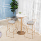 Round 1/2/3/4 Pieces Pub Dining Set Modern Metal Living Room Counter Height Set Clearhalo 'Bar Furniture' 'furn' 'furn_home_bar_bar_sets' 'Furniture' 'Home Bars & Bar Sets' 'home_bar_bar_sets' 'Kitchen & Dining Furniture' 1200x1200_7fdfbc6b-da0b-410f-bbfe-1ff218e495ba