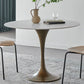 Round Dining Table Traditional Luxury Dining Table with Tulip Base Clearhalo 'Dining Tables & Seating' 'Dining Tables' 'dining_table' 'furn' 'furn_dining_table' 'Furniture' 'Kitchen & Dining Furniture' 1200x1200_7fe39e03-8492-4173-a804-7d097566d3ec