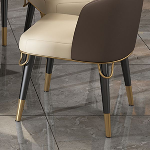 Contemporary 1/4/8/11 Pieces Furniture Round Stone Dining Set for Home Clearhalo 'Dining Room Sets' 'Dining Tables & Seating' 'dining_room_set' 'furn' 'furn_dining_room_set' 'Furniture' 'Kitchen & Dining Furniture' 1200x1200_7fe43cd2-7034-48ed-92df-888a3e786064