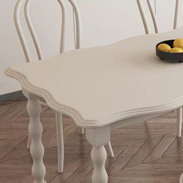 Moderner rechteckiger Holz-Esstisch, 1/2/4/5-teiliges Esszimmer-Set für Café