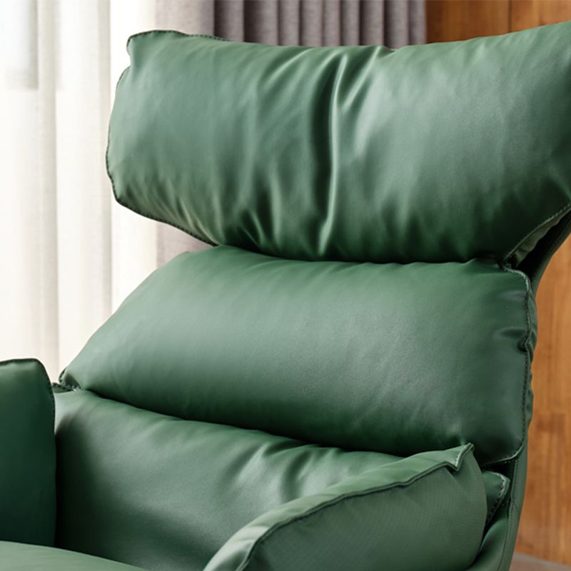 Contemporary Solid Color Arm Chair 4-Star Base Flared Arms Chair Clearhalo 'Accent Chairs' 'accent_chairs' 'Chairs & Seating' 'furn' 'furn_accent_chairs' 'Furniture' 'Living Room Furniture' 1200x1200_7fe4b648-81dd-461f-b5b8-e4c6fd26d280