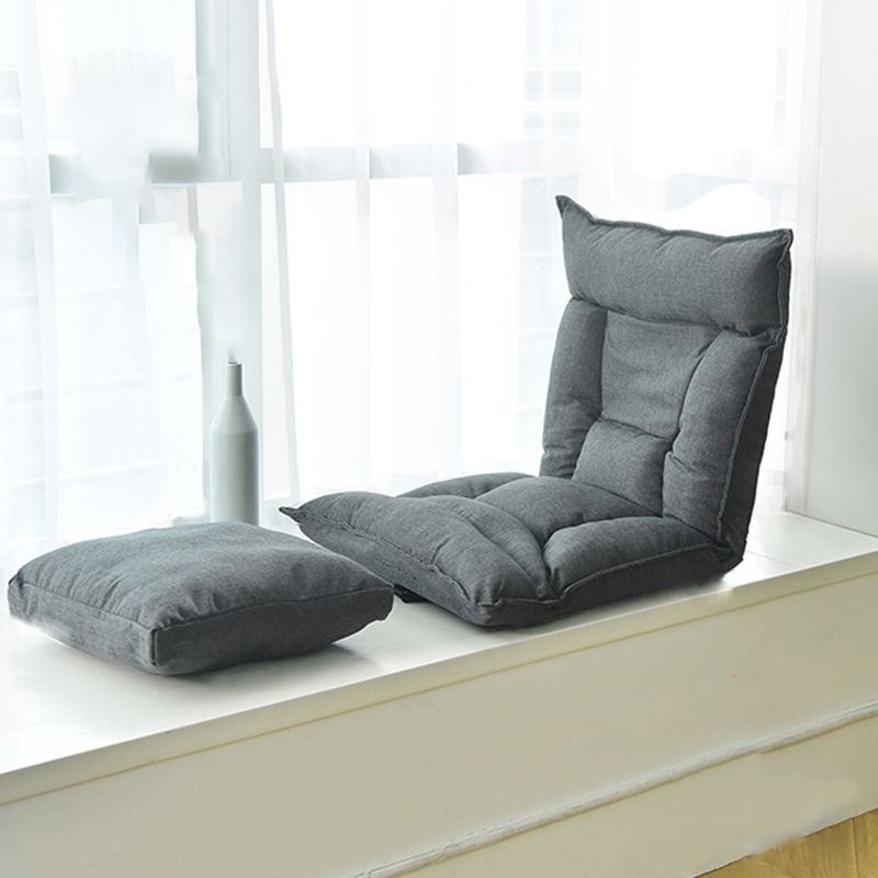 Sedia a braccioless a colore solido sedia convertibile per soggiorno/camera da letto