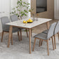 Industrial Sintered Stone Top Dining Table Rectangle Kitchen Dining Table with 4 Legs Base Clearhalo ' dining_table' 'Dining Tables & Seating' 'Dining Tables' 'furn' 'furn_dining_table' 'Furniture' 'furniture_dining_table' 'Kitchen & Dining Furniture' 'kitchen&dining_furn' 'kitchen' 'kitchen_dining_table' 1200x1200_7febf0bd-2f0b-479d-8ab3-effd292ccc43